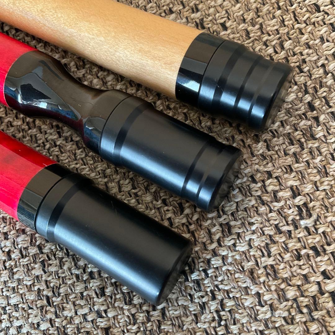 K*a様 ジャコビー カスタム 2段 ジャンプキュー　レッド 赤　樹脂タップ　1