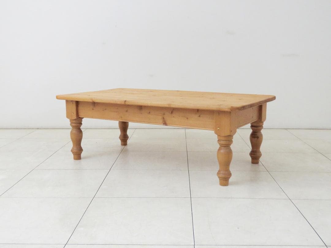 ペニーワイズ パイン無垢材 コーヒーテーブル カントリー センター リビング