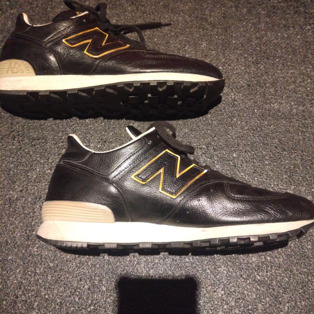 【貴重】New Balance LM576 UKブラック ゴールドロゴ LTD