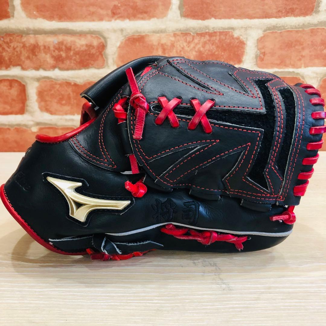 F243◽️MIZUNO◽️ミズノ　オーダーグローブ　グローバルエリート　刺繍有り