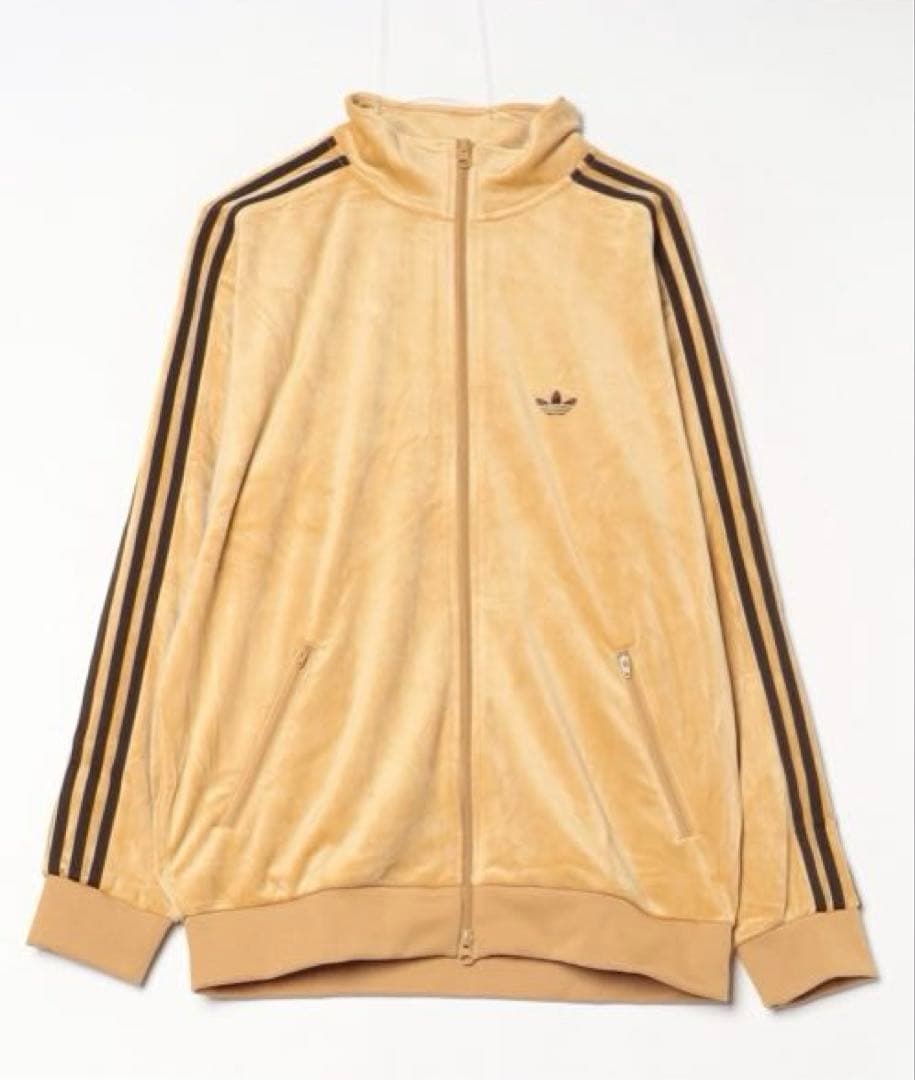 アディダス ベッケンバウアー ベロア トラックジャケット