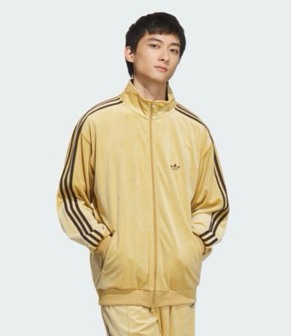 アディダス ベッケンバウアー ベロア トラックジャケット