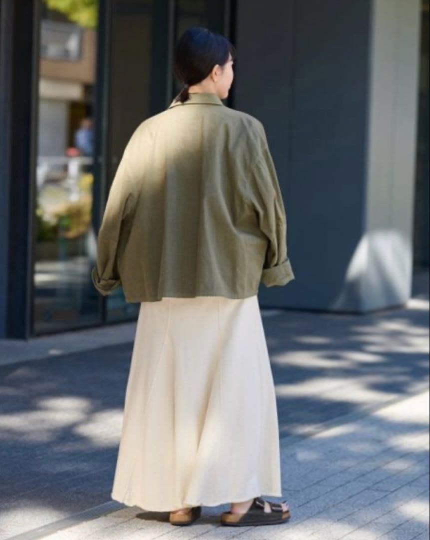 FRAMeWORK 【TOP KHAKI/トップカーキ】BDU SHIRT 新品