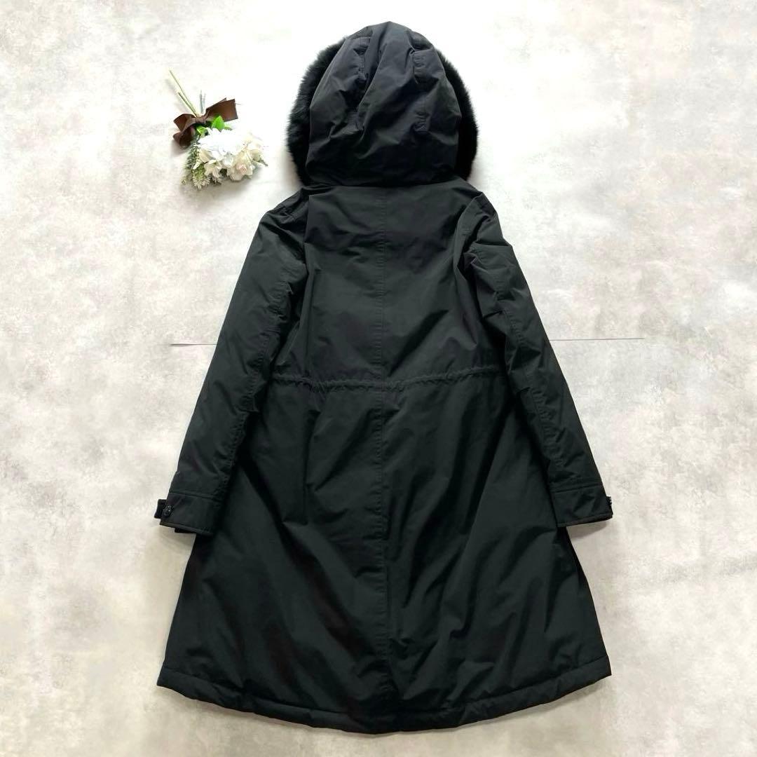 美品✨ウールリッチ キーストーンパーカ ダウンコート 黒 ファー フード S