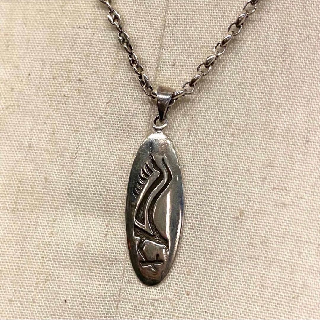 HOPI/ホピ族 EAGLE PLATE TOP NECKLACE/ネックレス