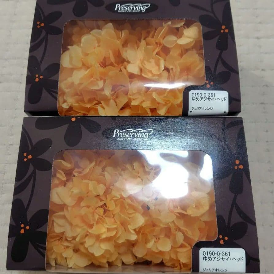 日本製　プリザーブドフラワー　大地農園　あじさい　EARTHMATTERS