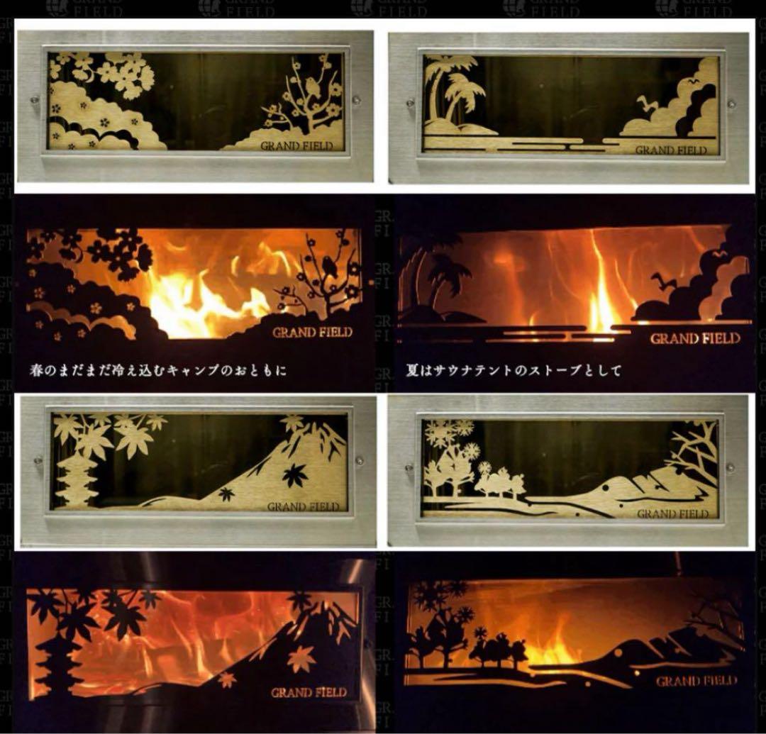 ステンレス薪ストーブ