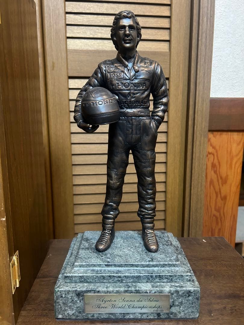 アイルトンセナ　ブロンズ像0188/1000 送料込