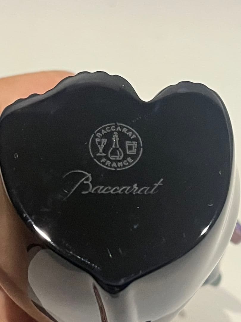Baccarat　バカラ　青い招き猫