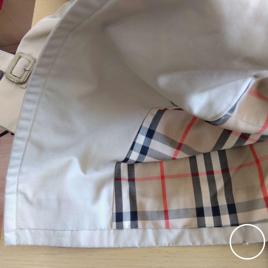 4-38　バーバリー　トレンチコート　ベージュ　秋冬春