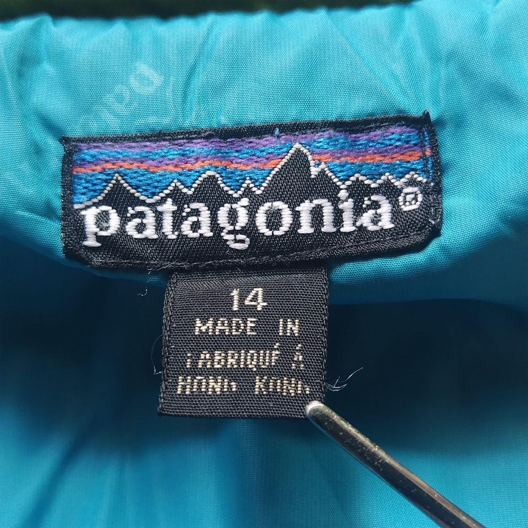 patagonia マウンテンパーカー ライトブルー L 中綿 2way