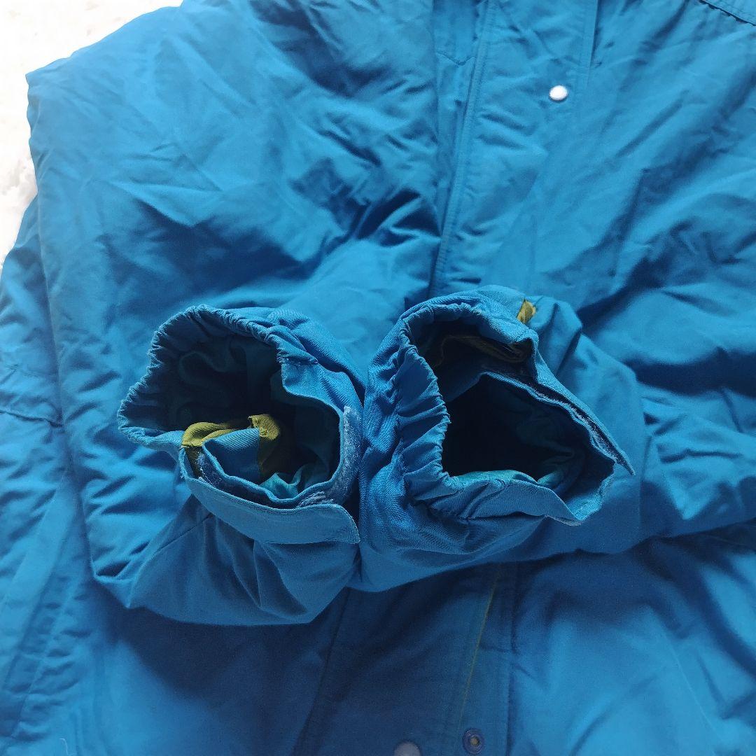 patagonia マウンテンパーカー ライトブルー L 中綿 2way
