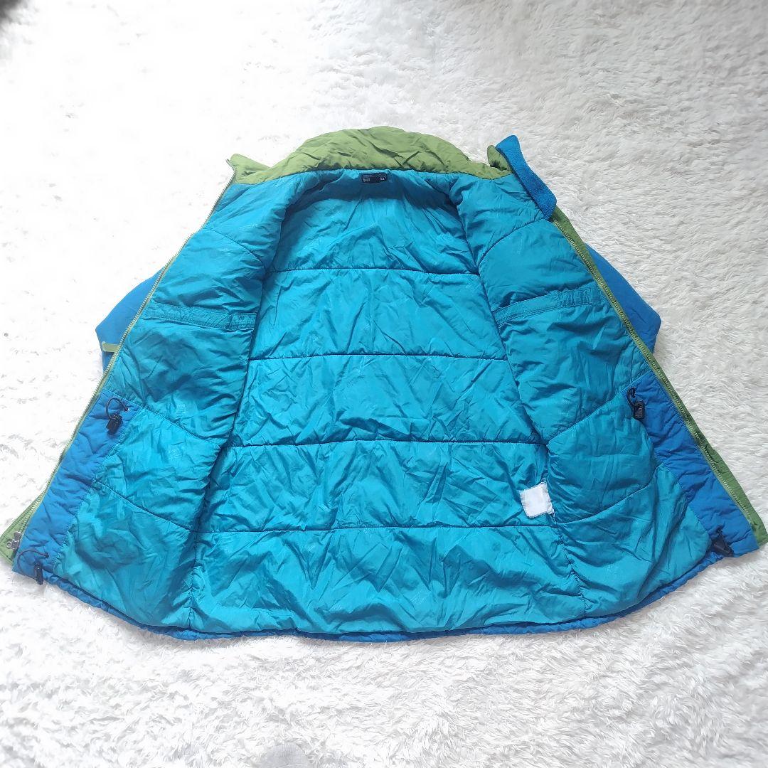 patagonia マウンテンパーカー ライトブルー L 中綿 2way