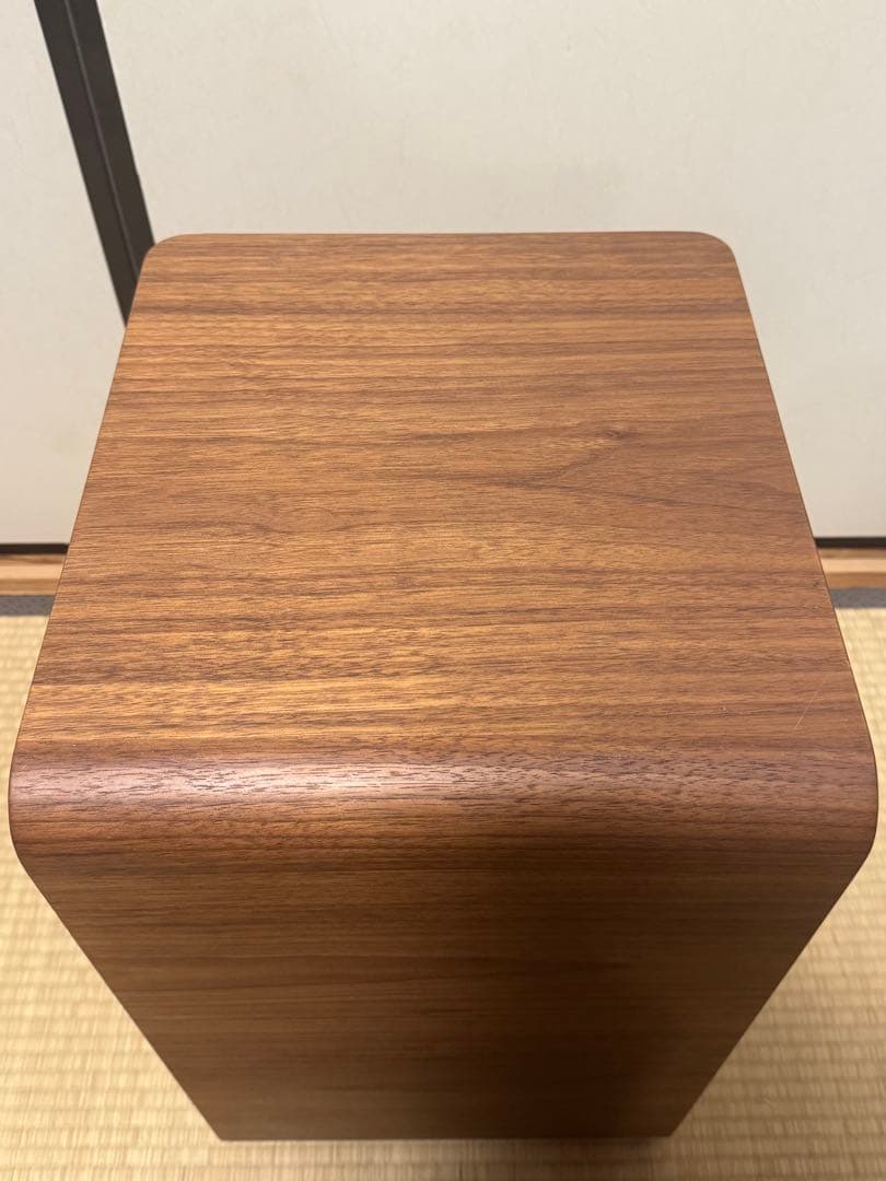 【美品】ニトリ サイドテーブル セリス ミドルブラウン