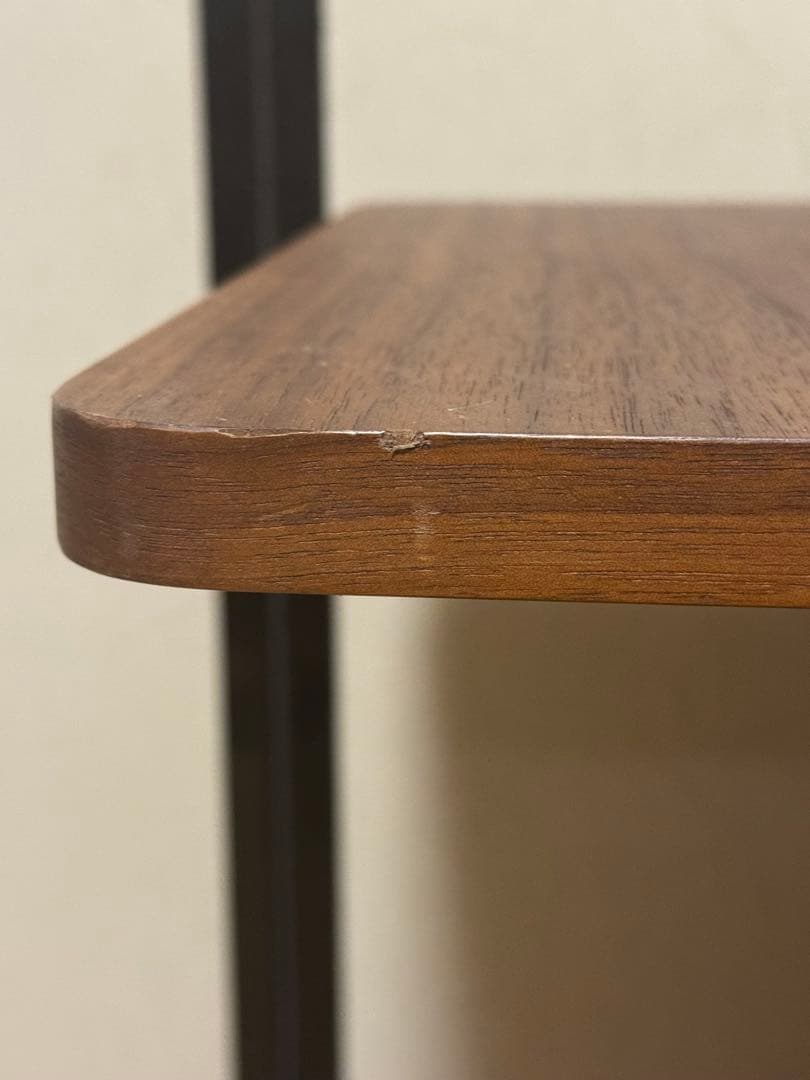 【美品】ニトリ サイドテーブル セリス ミドルブラウン