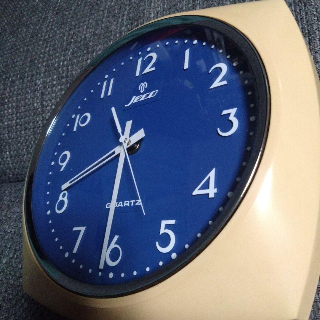 昭和レトロポップJecoジェコースペースエイジクオーツ掛時計