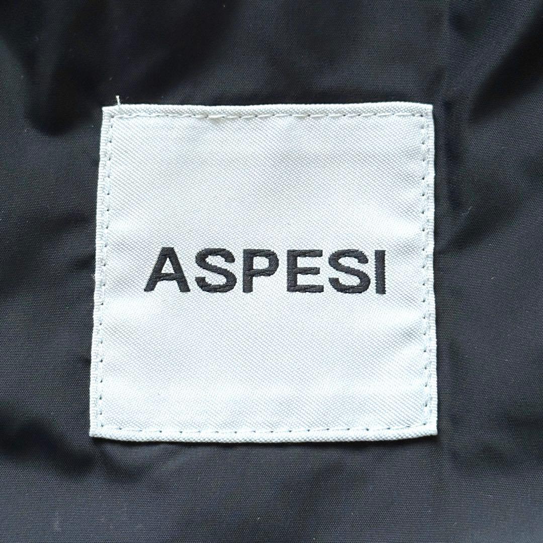 ASPESI THERMORE 中綿 ナイロン トレンチコート サイズS 黒