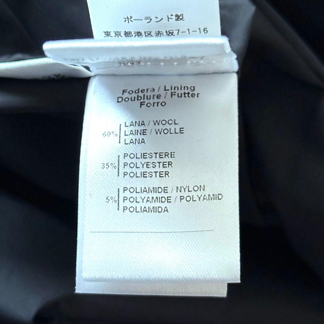 ASPESI THERMORE 中綿 ナイロン トレンチコート サイズS 黒