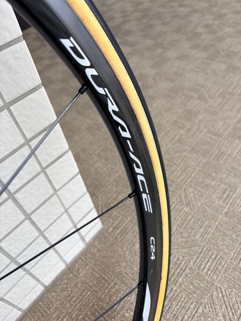 DURA-ACE WH-9000 C24 TU カーボン チューブラー 前後