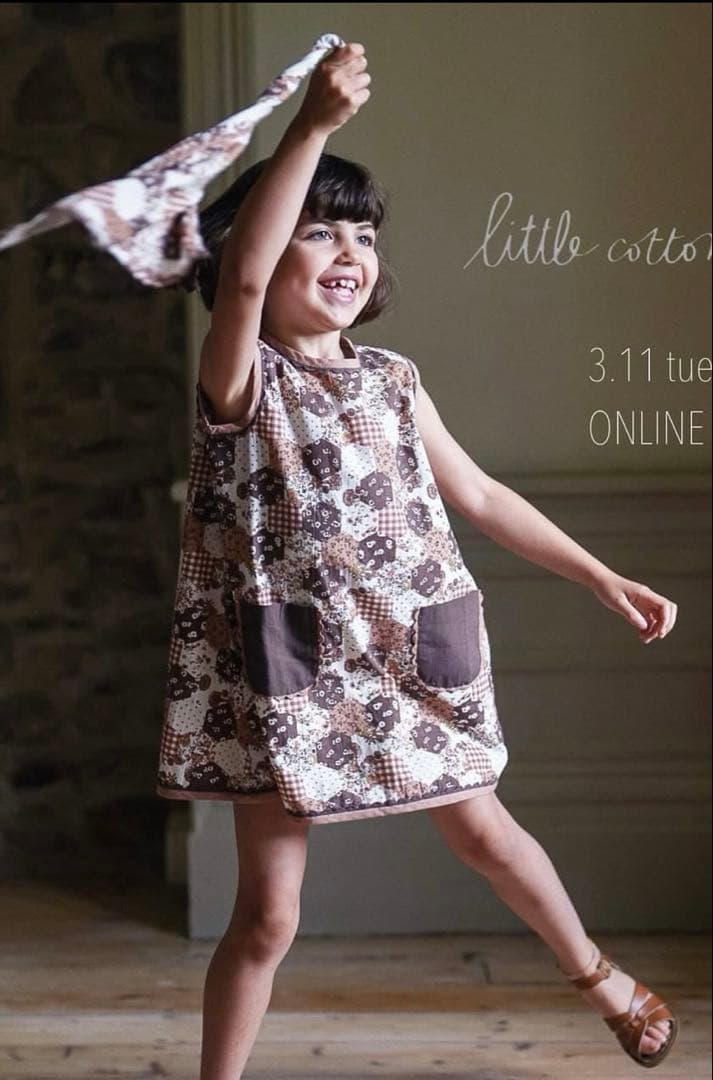 【新品】Little Cotton Clothes 2025ssワンピース