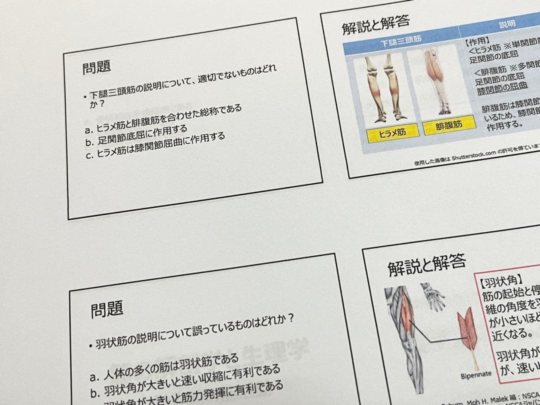 5冊セット【2026年版】NSCA-CPT試験対策問題集（600問）オールカラー