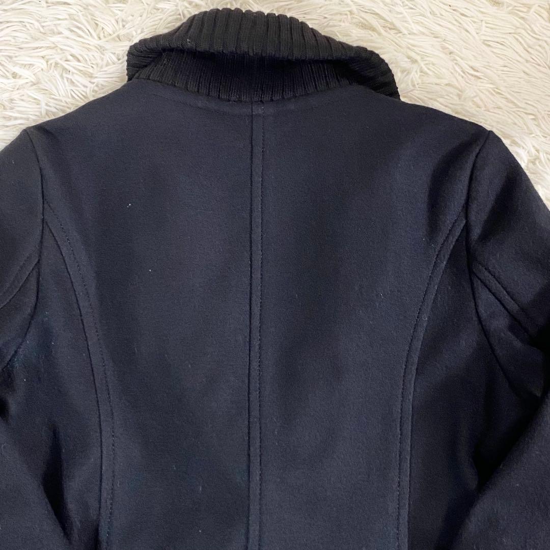 美品　BURBERRY LONDON ダッフルコート　アンゴラ　ウール　ショール