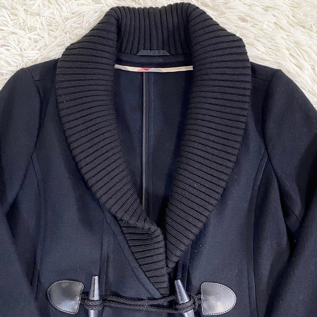 美品　BURBERRY LONDON ダッフルコート　アンゴラ　ウール　ショール