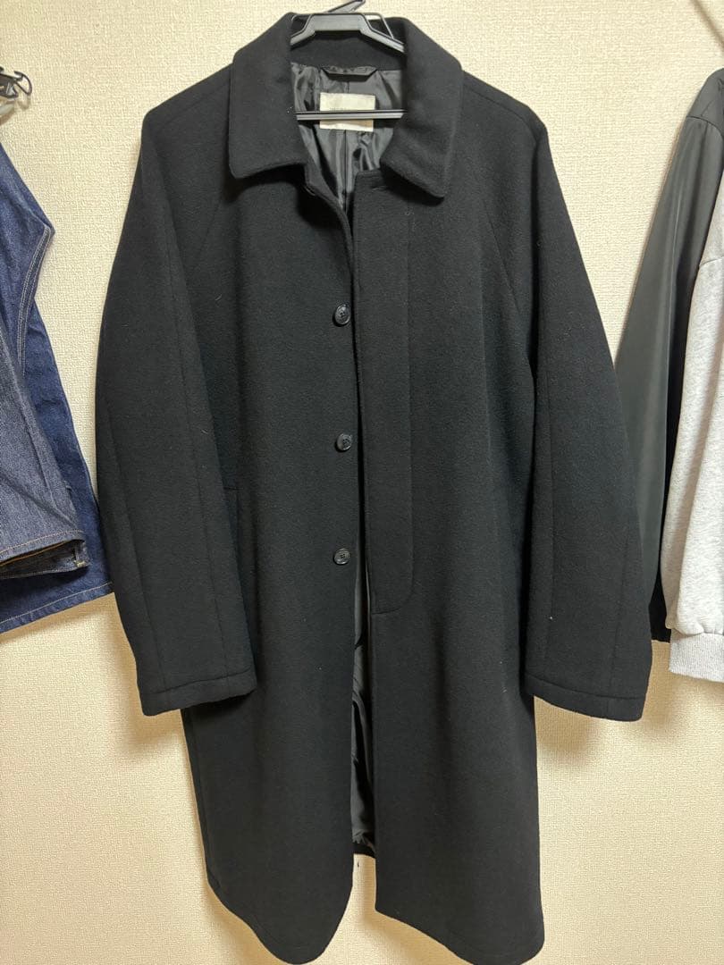 ステンカラーコート　URBAN RESEARCH DOORS ブラック　40