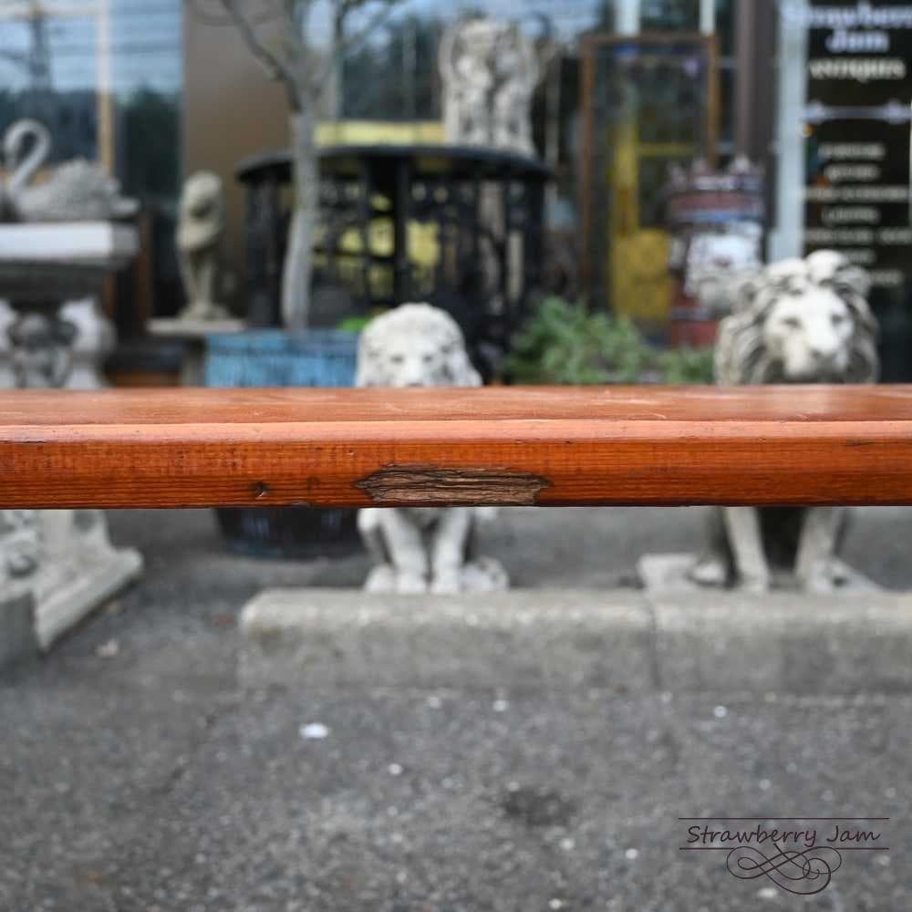 L3705-233 英国アンティーク ビアテーブル 作業台 テーブルセット