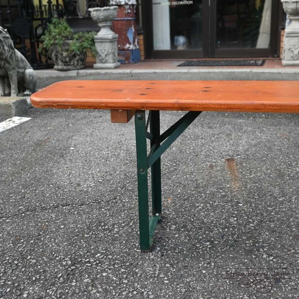 L3705-233 英国アンティーク ビアテーブル 作業台 テーブルセット