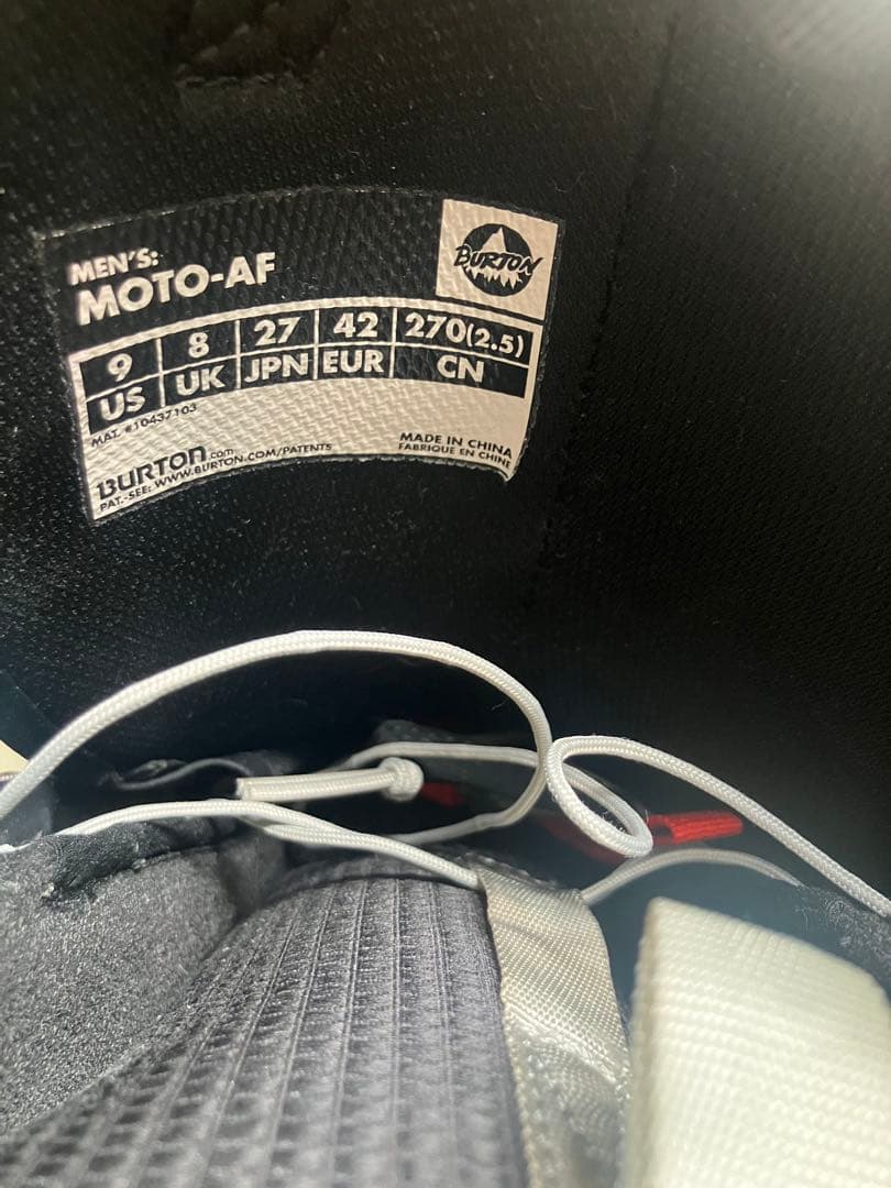 Burton MOTO-AF スノーボードブーツ 27.0cm