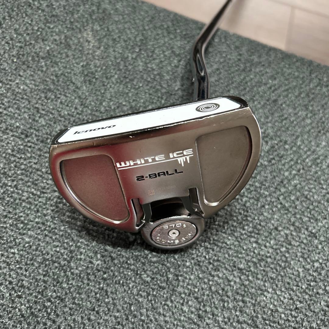 オデッセイWHITE ICE 2BALL34インチパター PT スチールメンズ