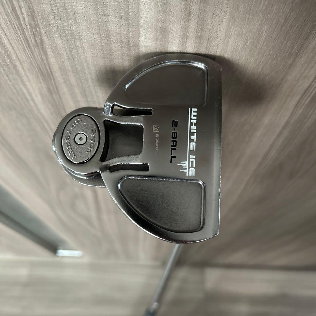 オデッセイWHITE ICE 2BALL34インチパター PT スチールメンズ