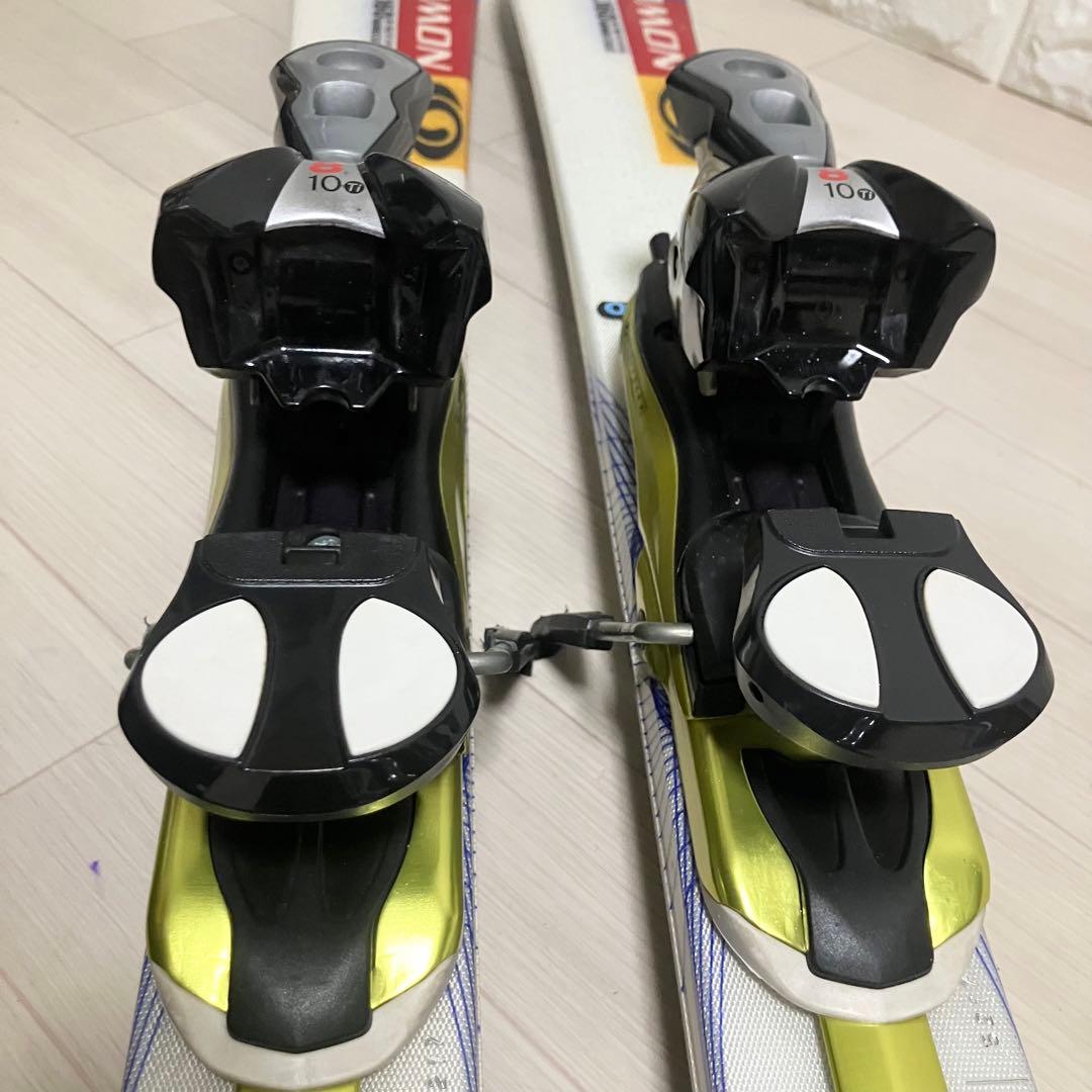 【良品】SALOMON DEMO8P3サロモン スキー160/ケース.ストック付