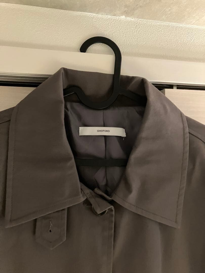 OHOTORO Firenze Trench Coat チャコール