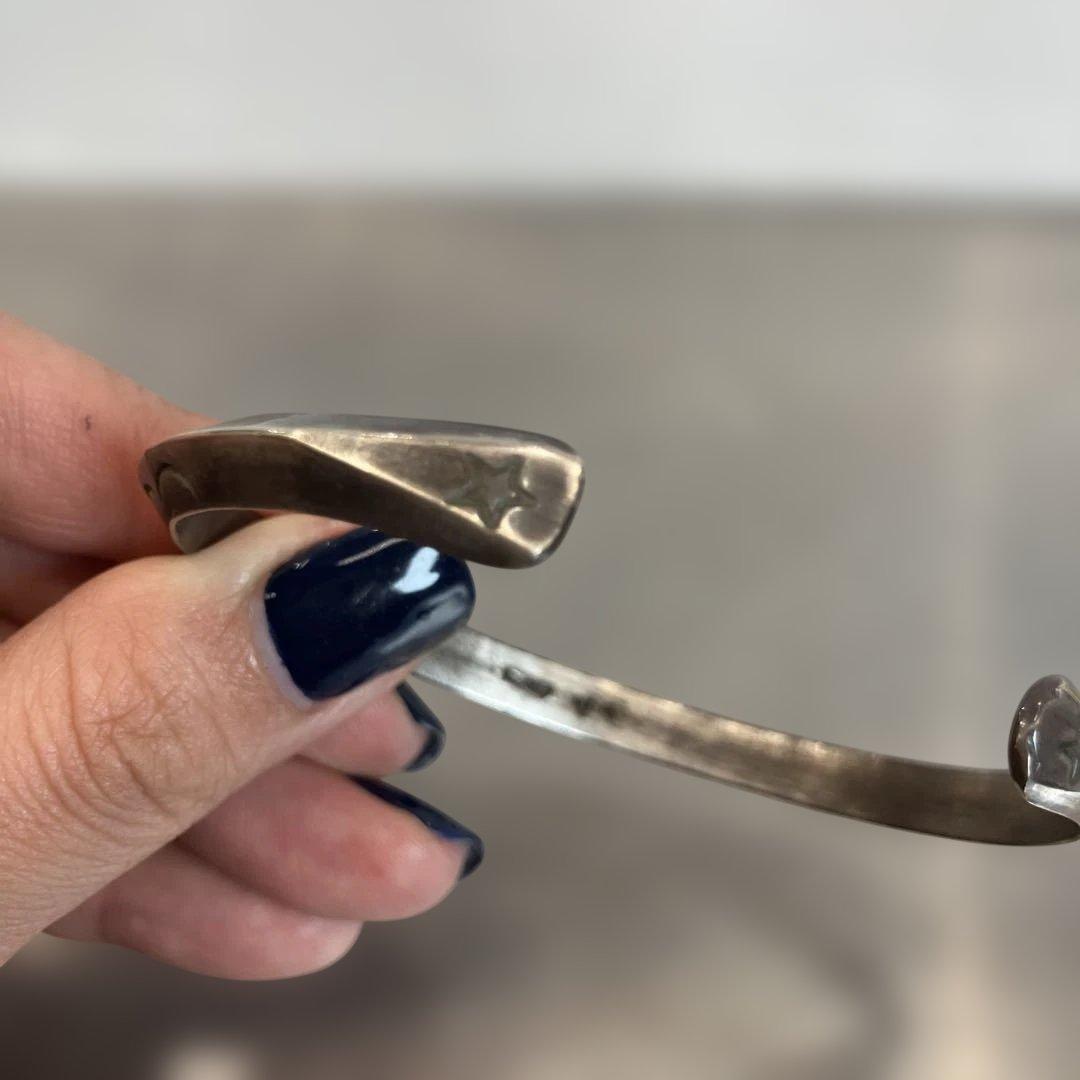 NAVAJO ナバホ シルバー バングル インディアンジュエリー T23m