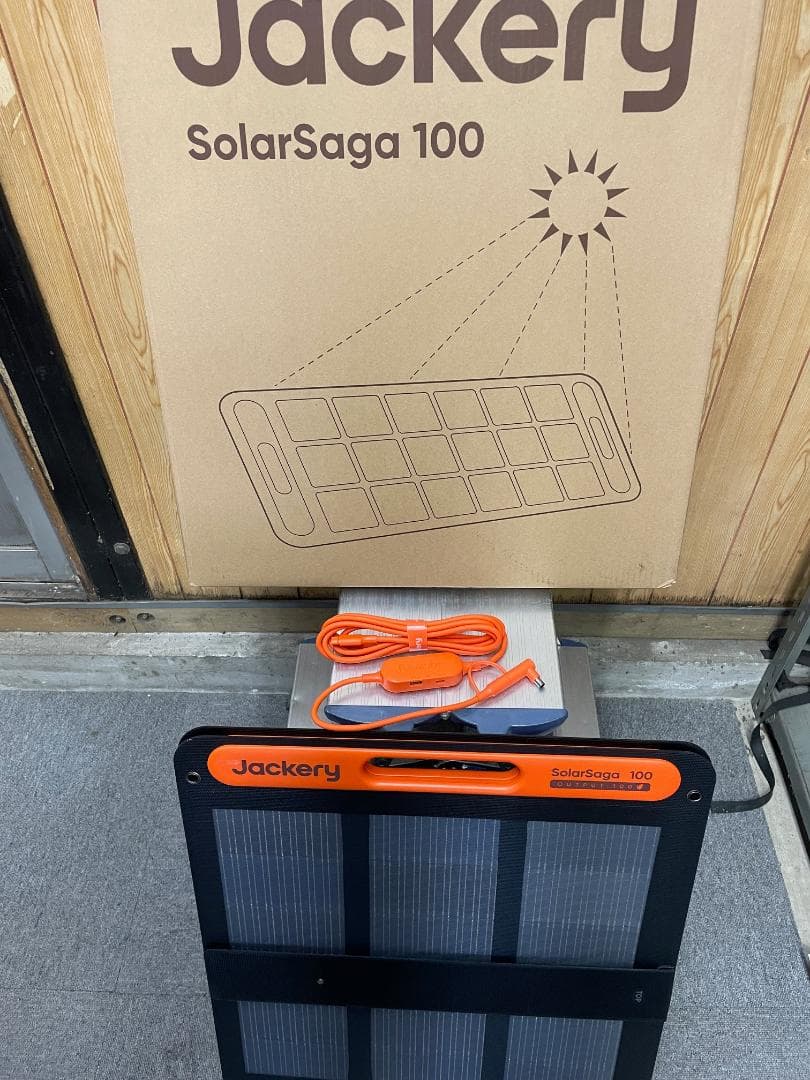 未使用品Jackery ジャクリ　SolarSaga 100ソーラーパネル1枚