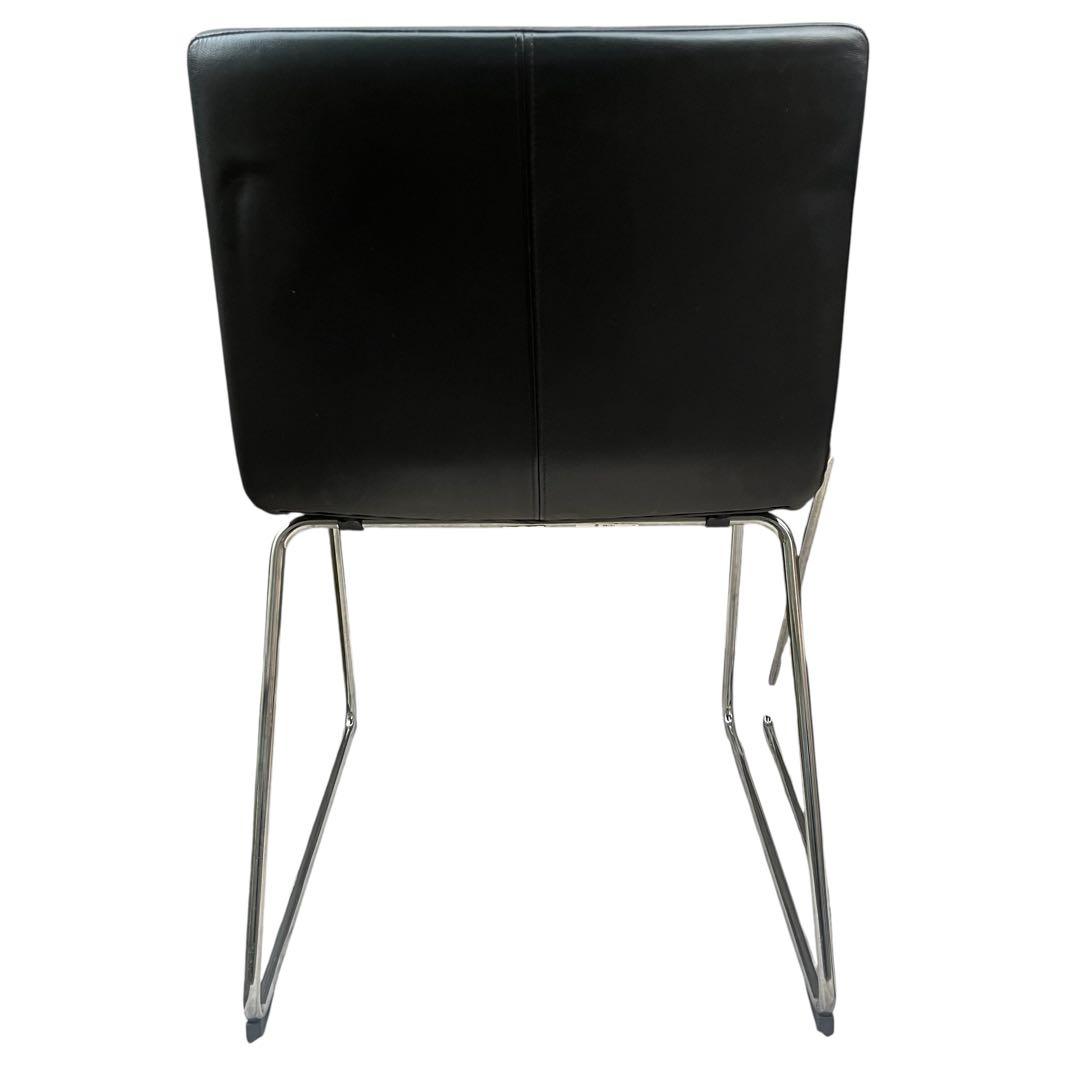 廃盤　IKEA イケア / BERNHARD ベルナード チェア 2脚セット　黒