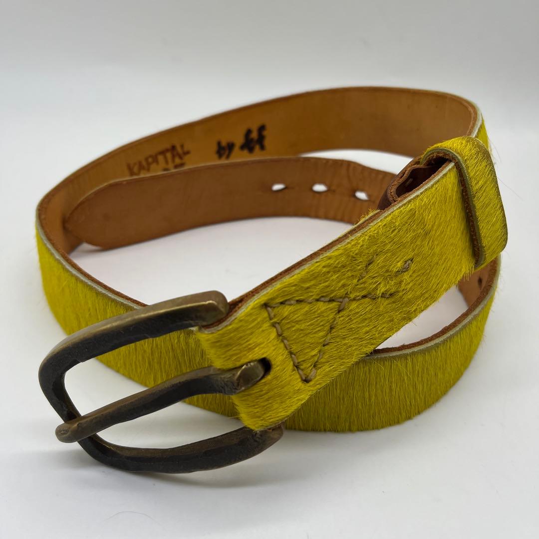 kapital made by ef キャピタル　ベルト　ハラコ