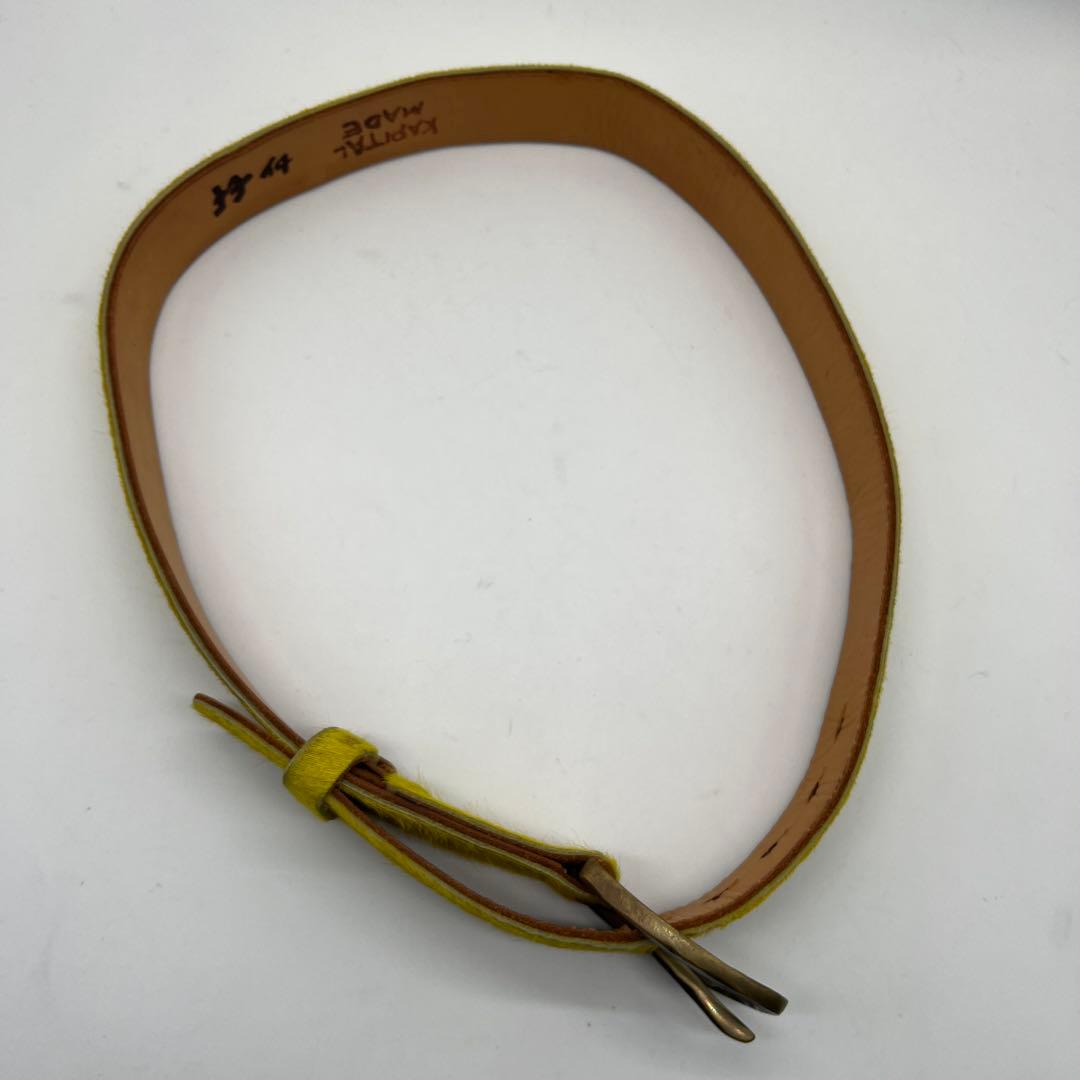 kapital made by ef キャピタル　ベルト　ハラコ