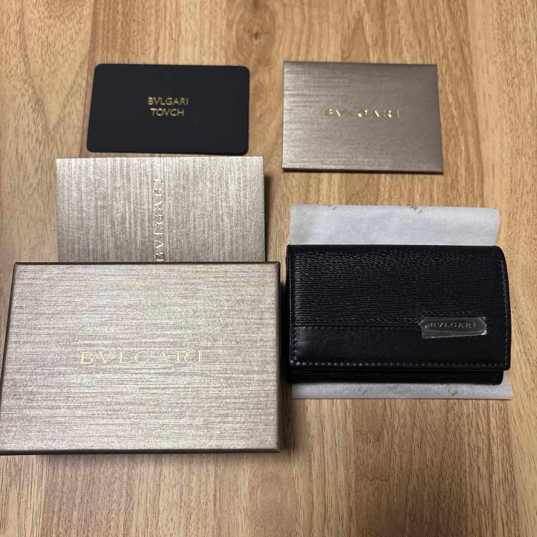 BVLGARI ブルガリ ケース 小銭入れ ブラック 288489