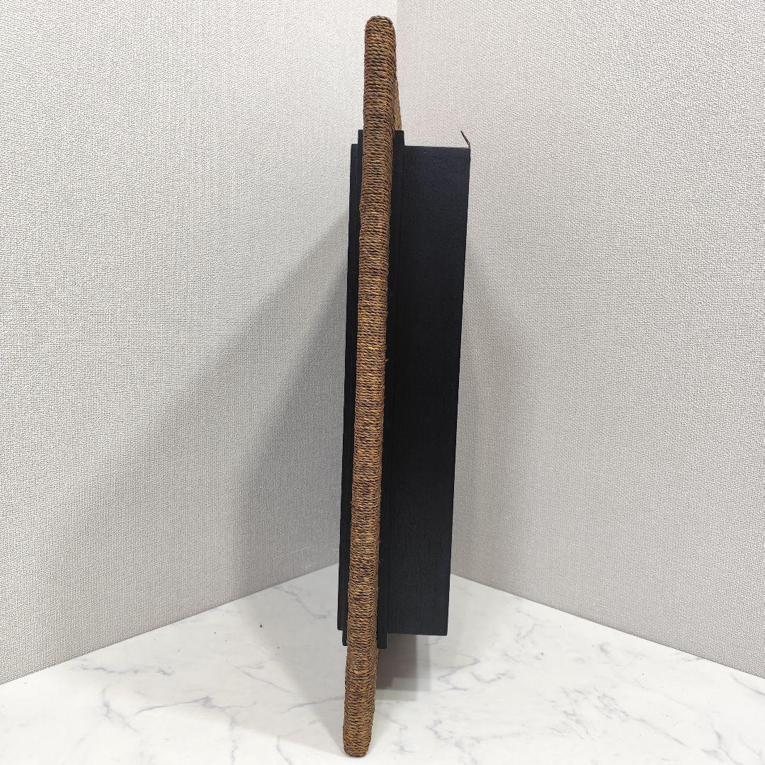 輸入品 パーフォマックス ウォーターヒヤシンス 壁掛シェルフ ブラウン×ブラック