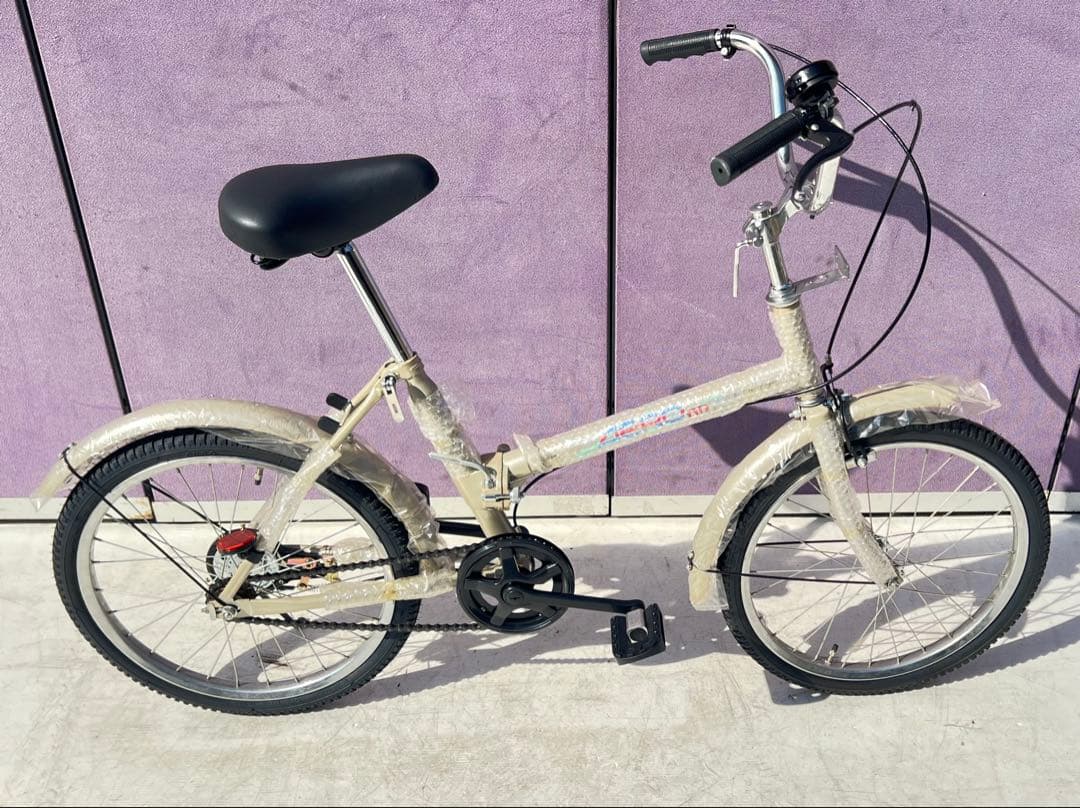 AERO折りたたみ自転車 ホワイト 小径