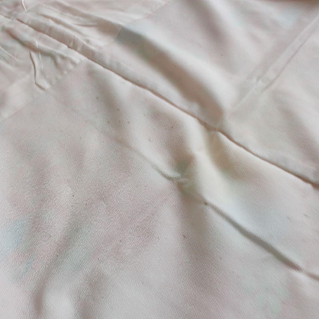 七五三 7歳 女の子 子供 正絹 ピンク 着物 つくり帯 セット