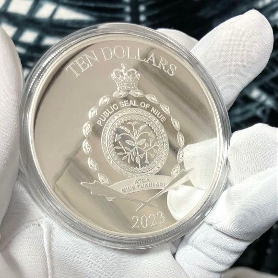 r*n様 美品 Disney ディズニー 100周年 記念 銀貨 限定 シリアル