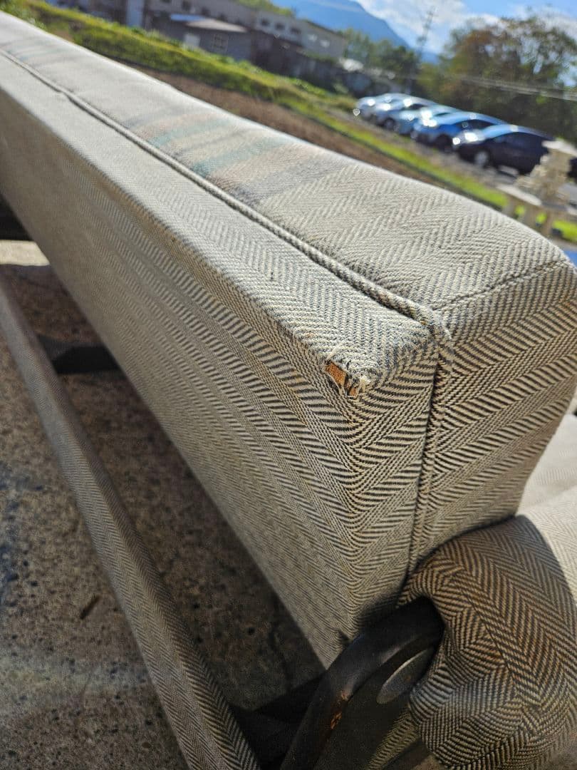 オールドカリモク ソファベッド 椅子 リクライニング レトロ ヴィンテージ