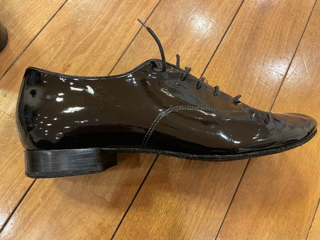 【お値引き中】中古　SupaDance社　社交ダンス用男性用エナメルシューズ