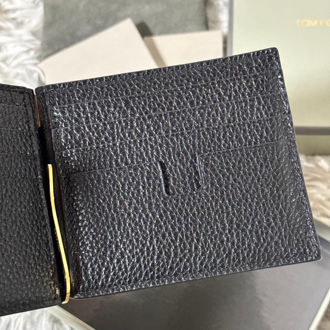 新品未使用✨トムフォード　YT231 LCL158G マネークリップ　ブラック