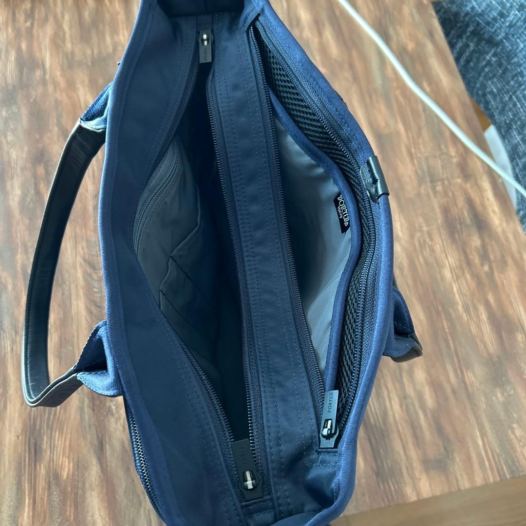 PORTER ナイロン製ネイビートートバッグ