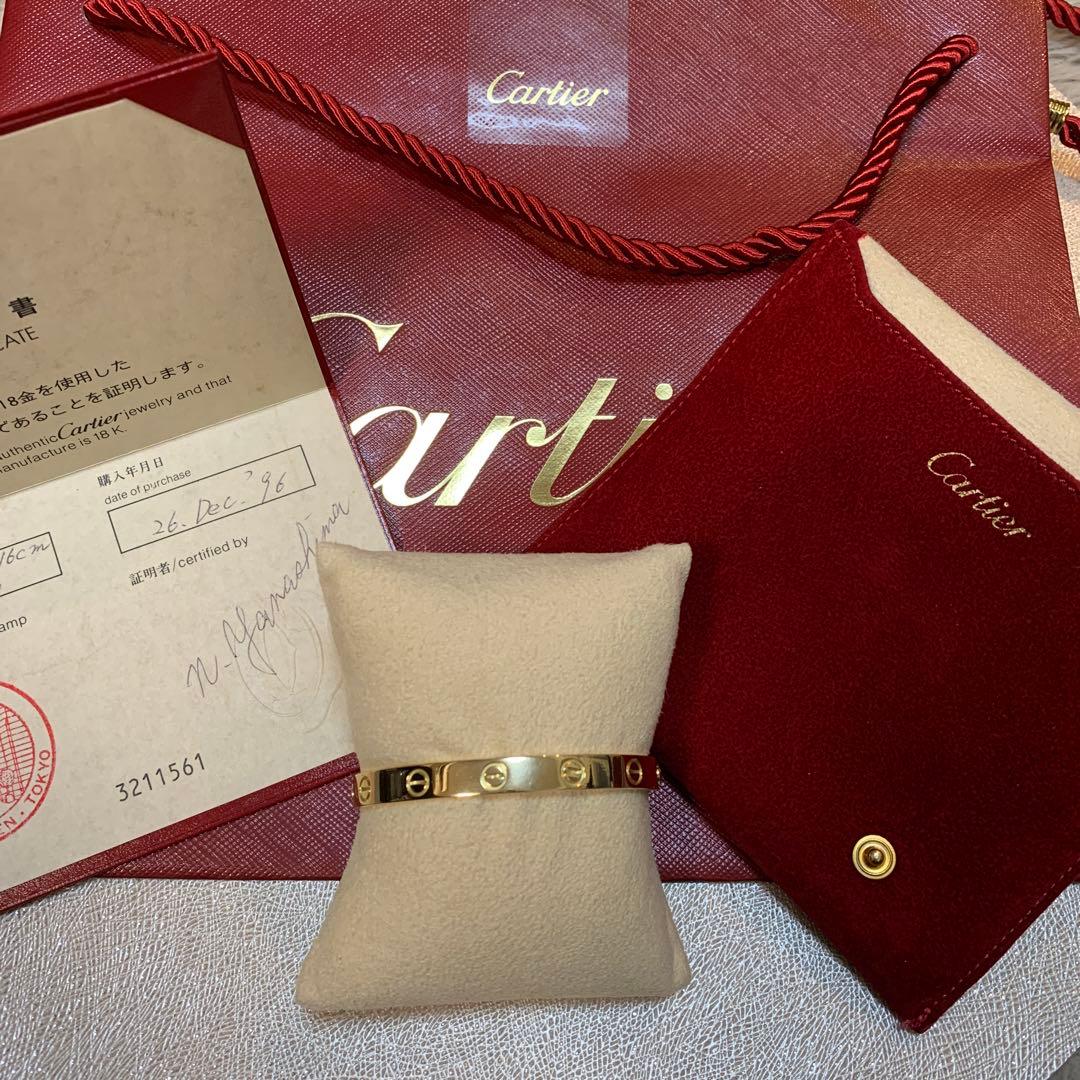 専用です‼️Cartier カルティエ LOVEブレス　ラブブレス16